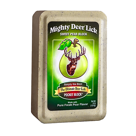 4lb. MDL Sweet Pear Block Deer Lick